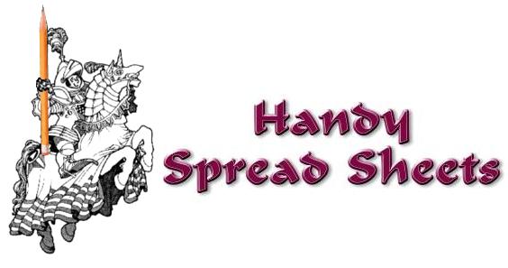 Spread sheet title