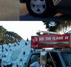 photos of runner cavalcade