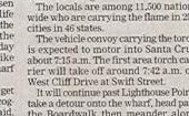 Sentinel news article page 1