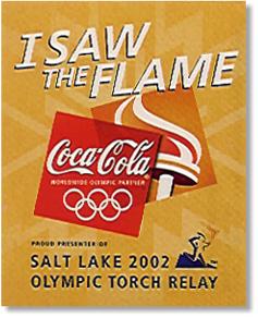 Sticker from coke
